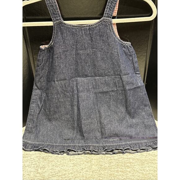 SAMARA Girls Denim Jumper dress Vintage 80’s y2k Size 4 - Picture 9 of 12